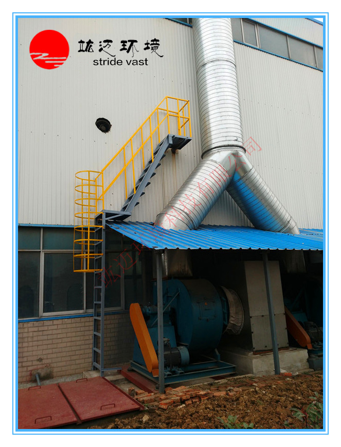 喷漆废气活性炭吸附装置（含废气检测口）